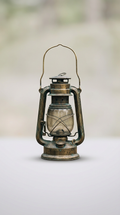 Brass Lantern With Patina