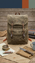 Weathered Canvas Camp Pack