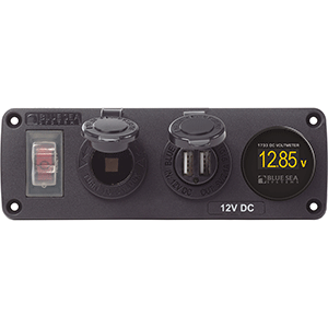 Blue Sea 4366 USB accessory panel
